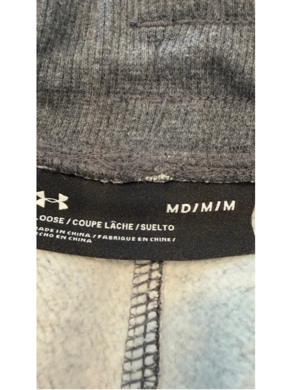 Under Armour Men's Rival Terry Shorts Gray Sweatshorts Gym Workout Active M
